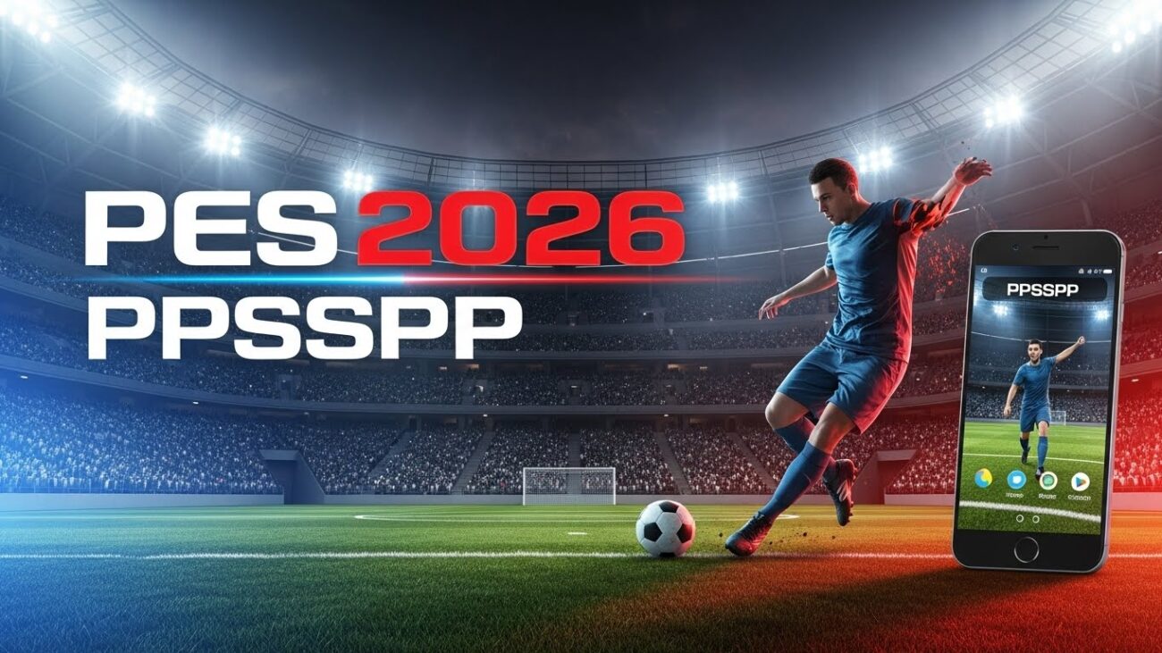 PES 2026 PPSSPP – Download PSP ISO File, Highly Compressed