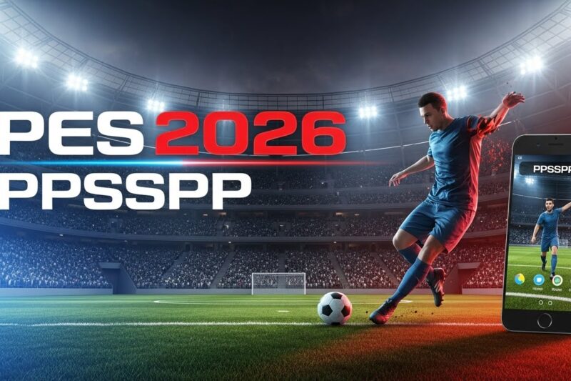 PES 2026 PPSSPP – Download PSP ISO File, Highly Compressed eFootball Latest Update