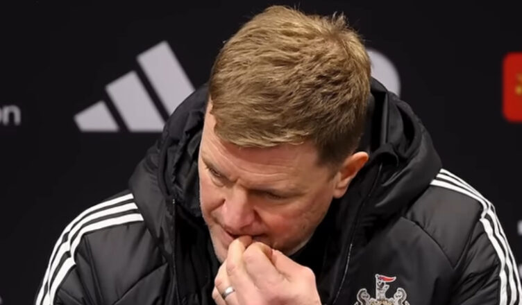 Watch Eddie Howe clash with Lee Ryder as journalist raises two Newcastle concerns