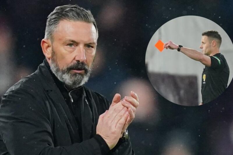 Derek McInnes Admits ‘Shock’ at Celtic Red Card and Explains Dugout Bust-Up